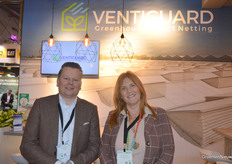 Laurens Besemer (Ventiguard) and Marion van Antwerpen (Hortipar).